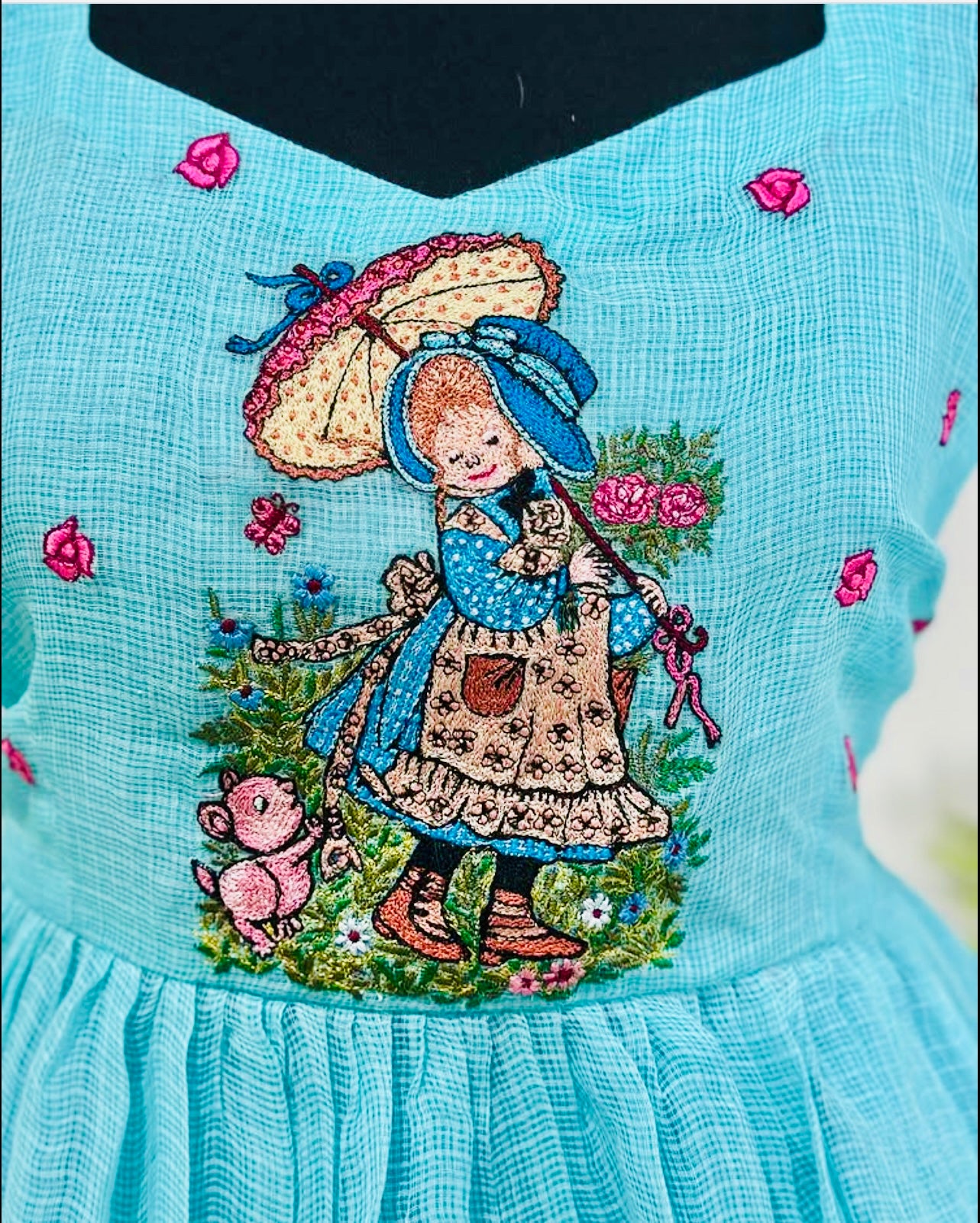 Embroidery work dresses