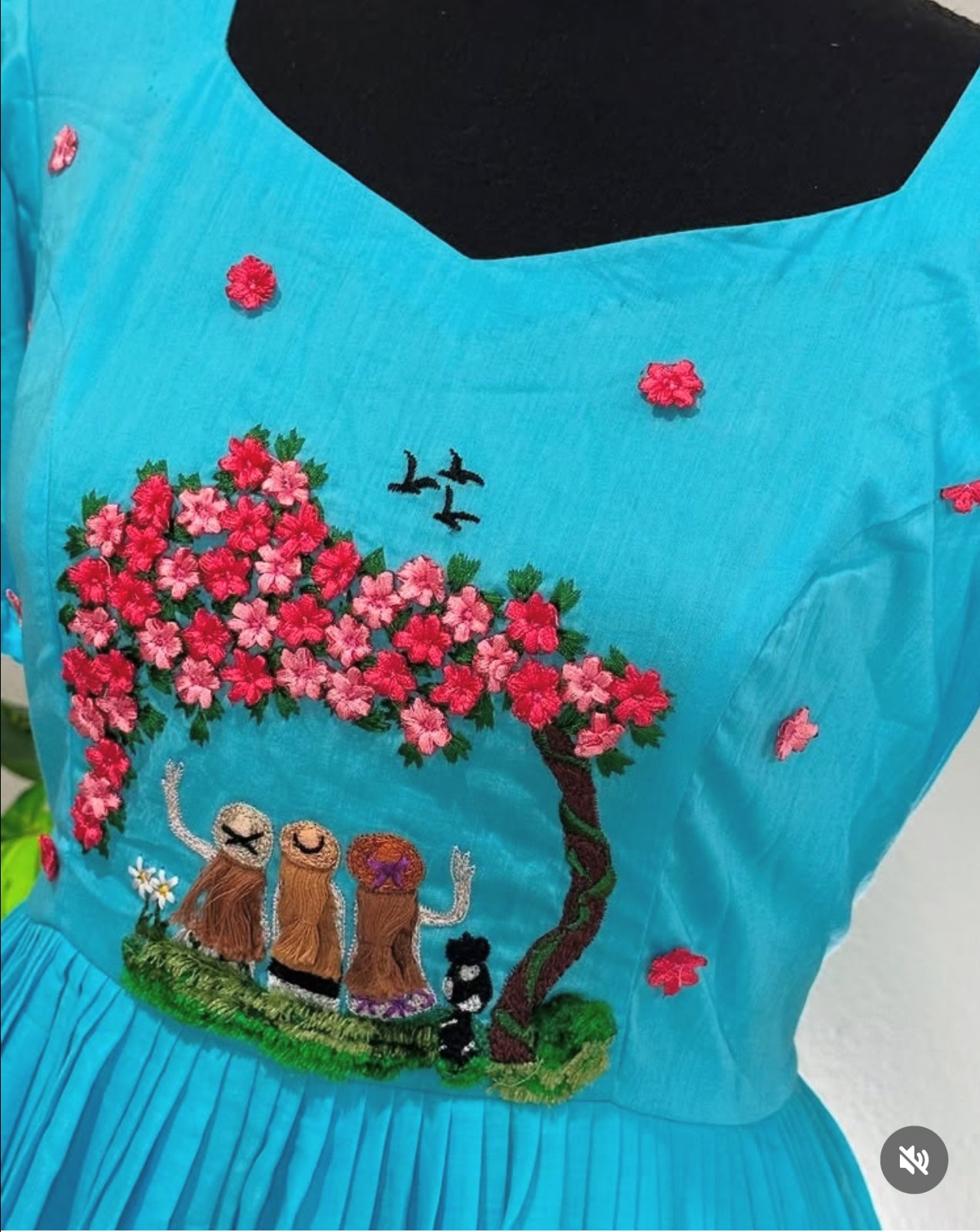 Embroidery work dresses