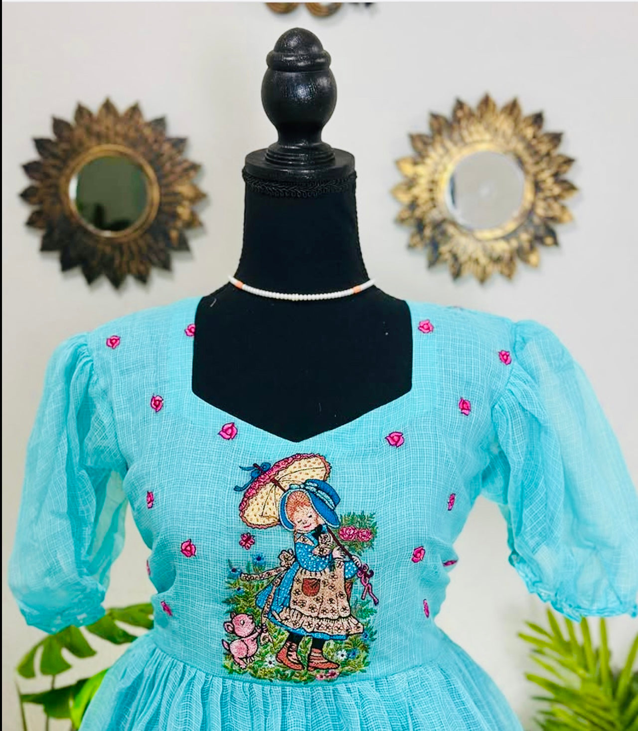 Embroidery work dresses