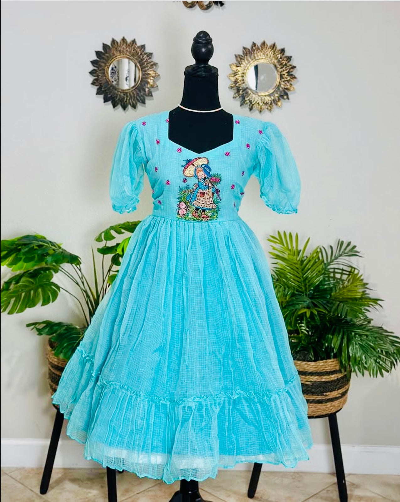 Embroidery work dresses